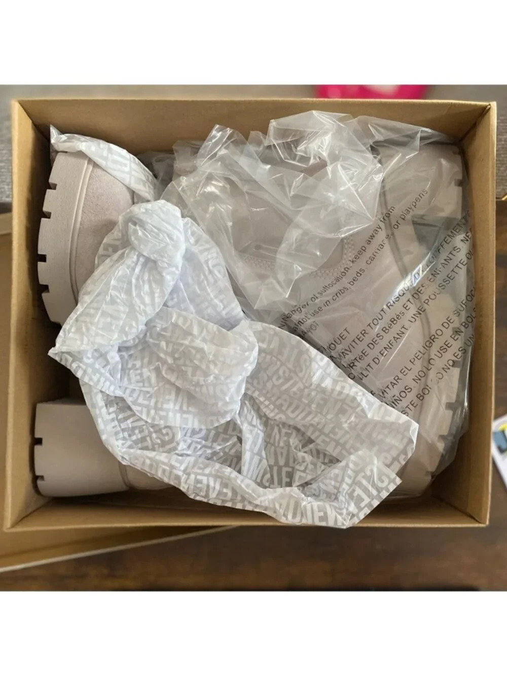 Listing for Steve Madden HAYLAN Grey Suede Boots (Size 9.5m AND 11m)